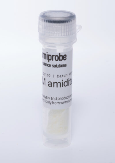 FAM amidites và chất hỗ trợ: Fluorescein photphoramidites và chất hỗ trợ được sử dụng để biến đổi đầu 3'- và bên trong đầu 5' của oligonucleotide 7 D5160 2