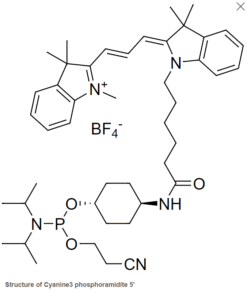 Cyanine phosphoramidites: Thuốc nhuộm cyanine photphoramidites để tổng hợp oligo biến đổi đầu 5' 9 Screenshot 2024 01 17 140911