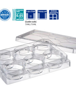 ĐĨA NUÔI CẤY TẾ BÀO 6 GIẾNG, WASTON BIO LAB (197-06CPS)
