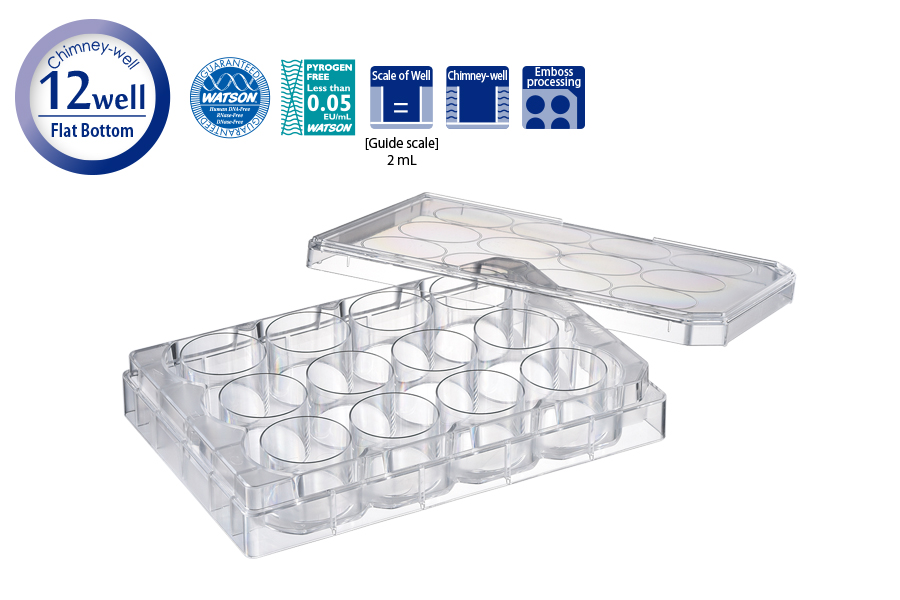 ĐĨA NUÔI CẤY TẾ BÀO 12 GIẾNG, WASTON BIO LAB (197-12CPS) 1 culture plate13