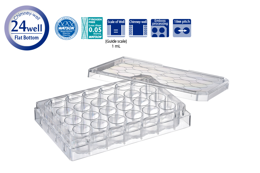 ĐĨA NUÔI CẤY TẾ BÀO 24 GIẾNG, WASTON BIO LAB (197-24CPS) 1 culture plate15