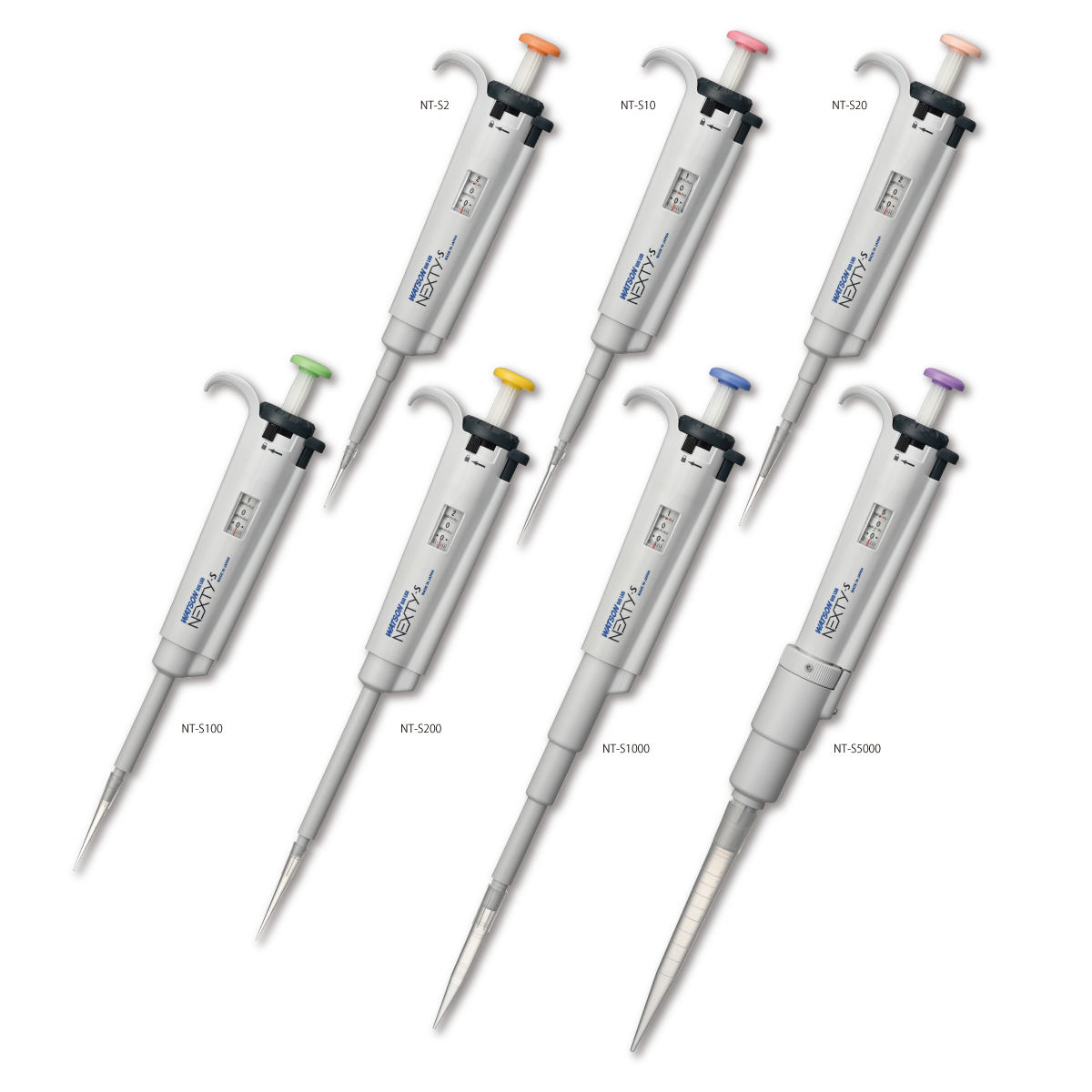 MICROPIPETTE ĐƠN KÊNH 1–10 µL NEXTY-S10, WASTON BIO LAB (NT-S10) 3 nexty s11